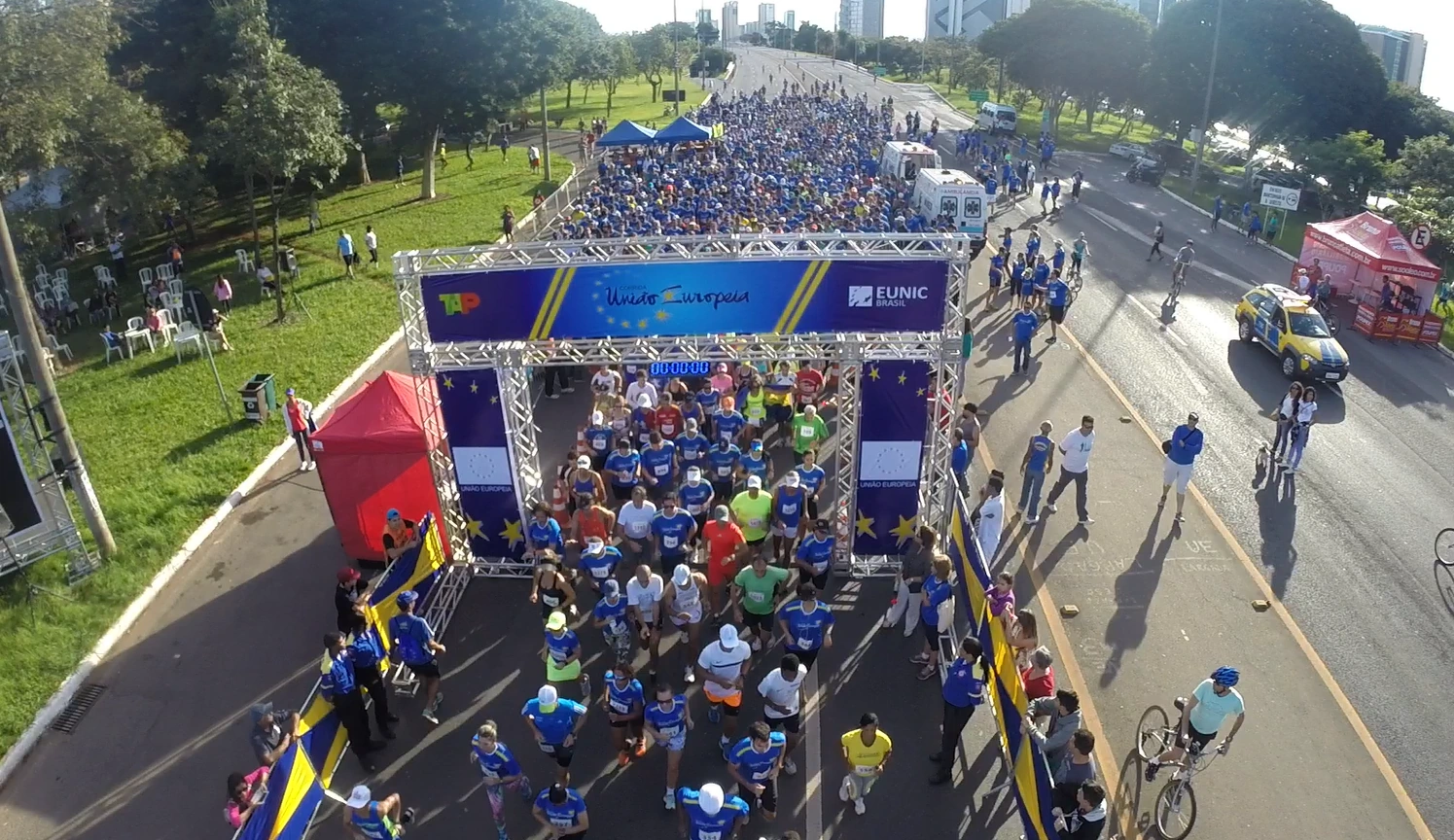 Corrida registrada pela Fausto Drone